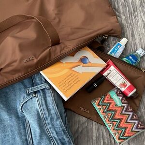 ✈️ New! TUMI Just In Case Weekender + Pouch